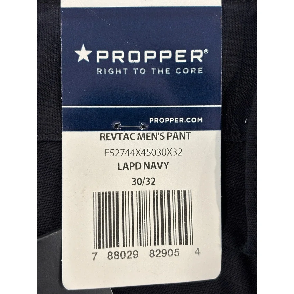 Propper RevTac Mens Pants 30x32 LAPD Navy Tactical Ripstop F52744X45030X32 NWT